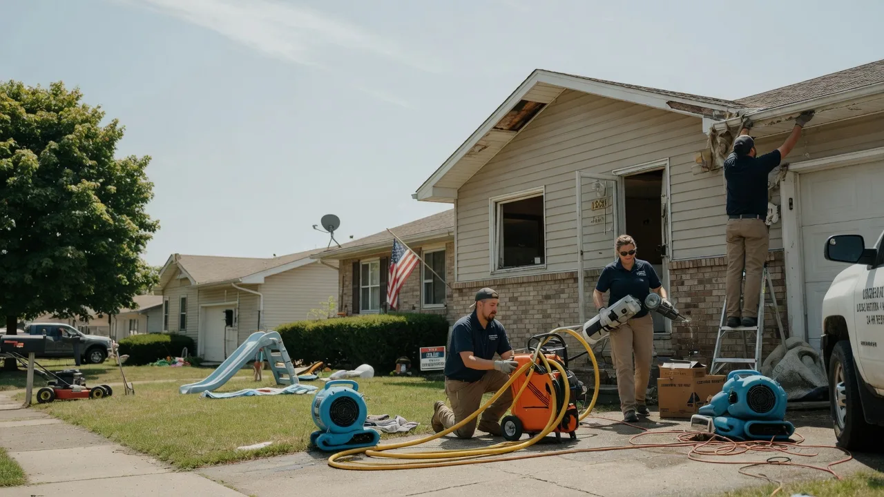 Water Damage Restoration in Yeoman, IN near me
